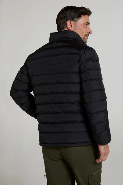 Mountain Warehouse Mens Vista Padded Jacket - Black