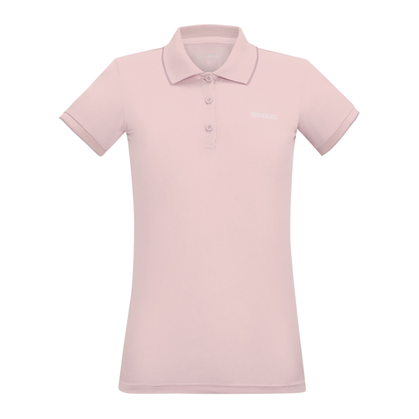 Regatta Womens Remex II Polo Neck T-Shirt - Powder Lilac
