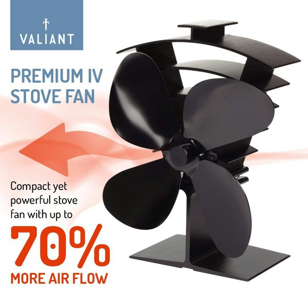 Valiant Heat Powered Stove Fan