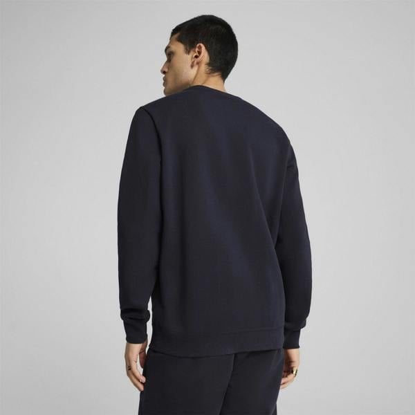 Puma Mens Number 1 Relaxed Fit Sweatshirt - Navy - 