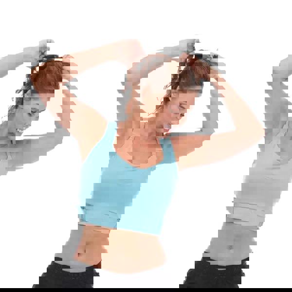 Adidas Womens/Ladies Fast Impact High Support Sports Bra - Blue - 