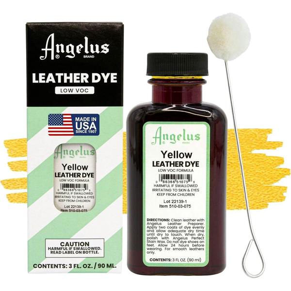 Angelus Low VOC Leather Dye - Non-Flammable Formula 3oz