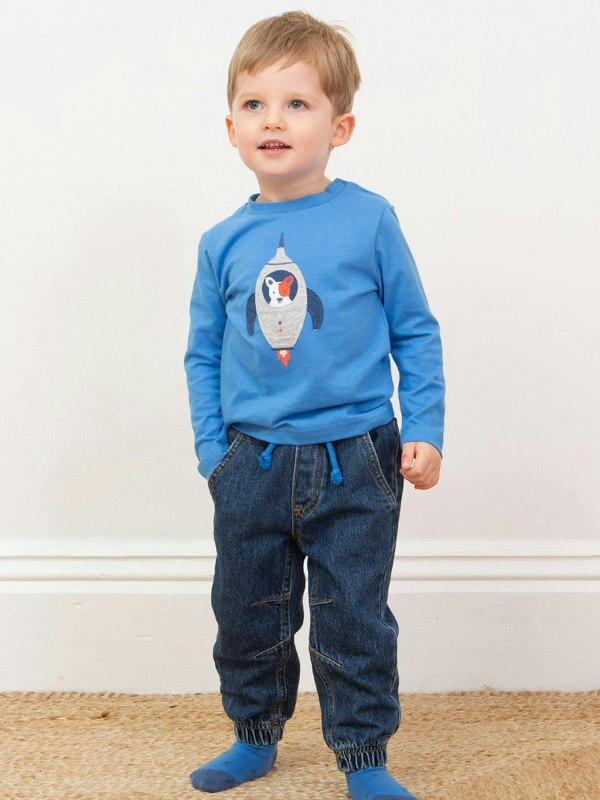Kite Boys Organic Denim Joggers