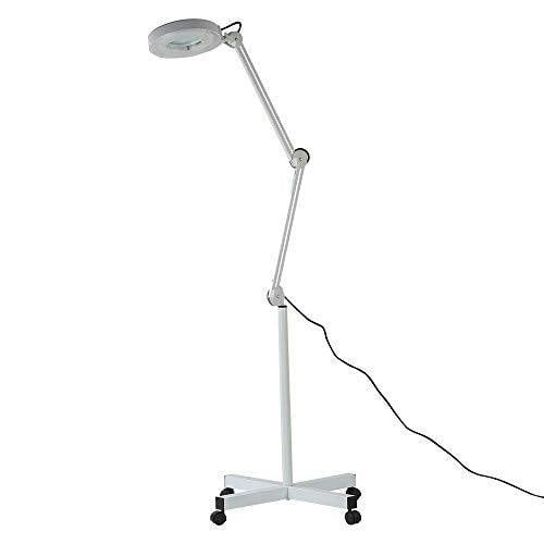 HYGRAD BUILT TO SURVIVE HYGRAD® Floor Standing LED Magnifying Lamp for Dental Clinic Beauty Parlour Medical