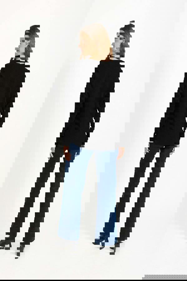 Butterfly Diamanté Embellished Batwing Jumper