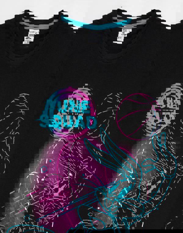 Bing Bunny Mens Black Bugs Bunny Short Sleeve Short Leg Pyjama Set