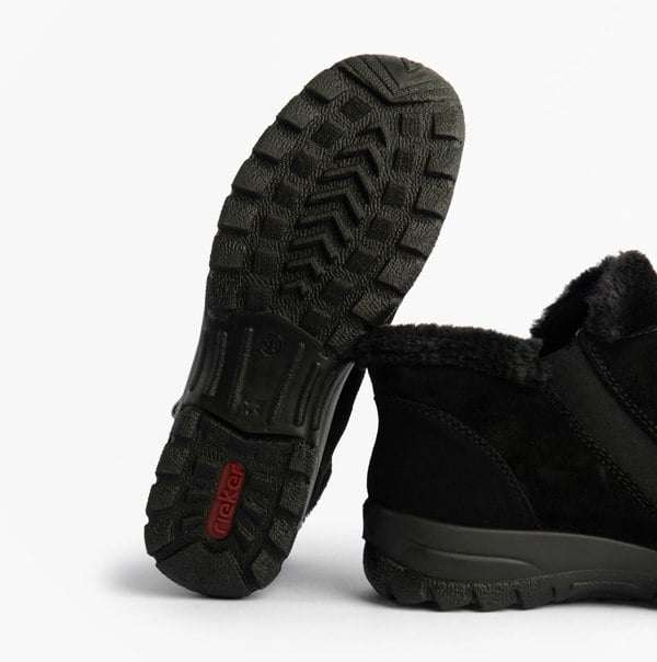 Rieker L7188-00 Womens Boots Black