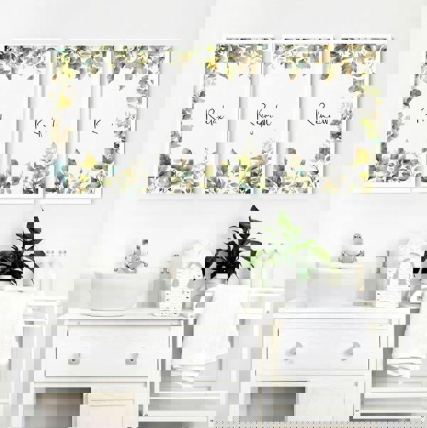 Bathroom Art Wall | Set of 3 wall art prints