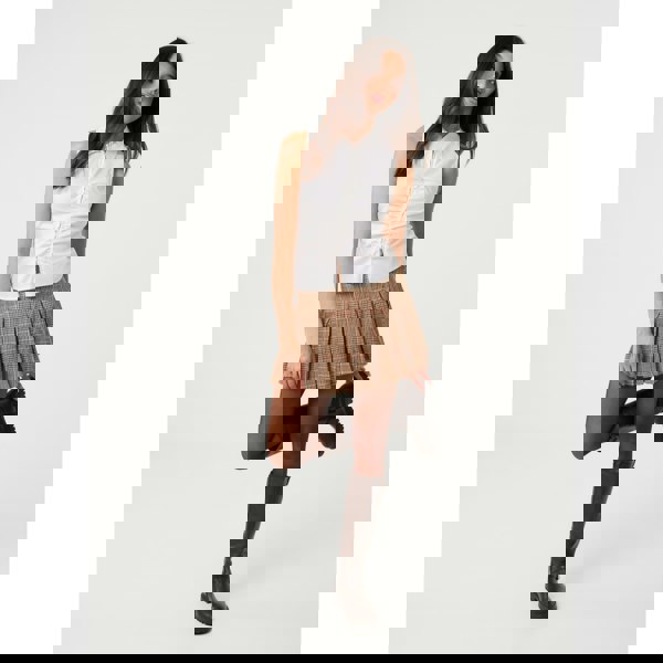 Pink Vanilla Double Zip Sleeveless Top