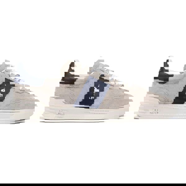 Ralph Lauren Men's HRT Aera Sneakers  - Milkshake/Navy