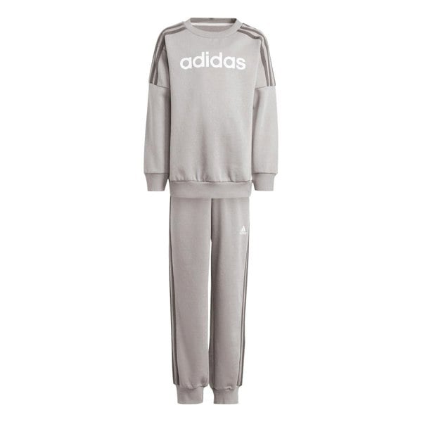 Adidas Childrens/Kids Crew Neck Tracksuit - Grey