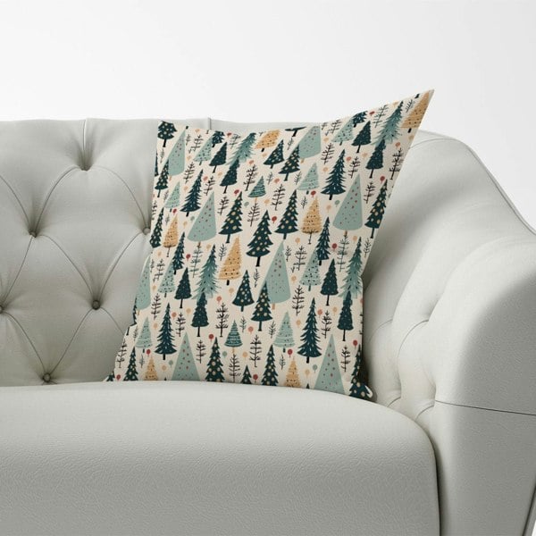 Warren Reed Boho Inspired Christmas Tree Pattern Cushions