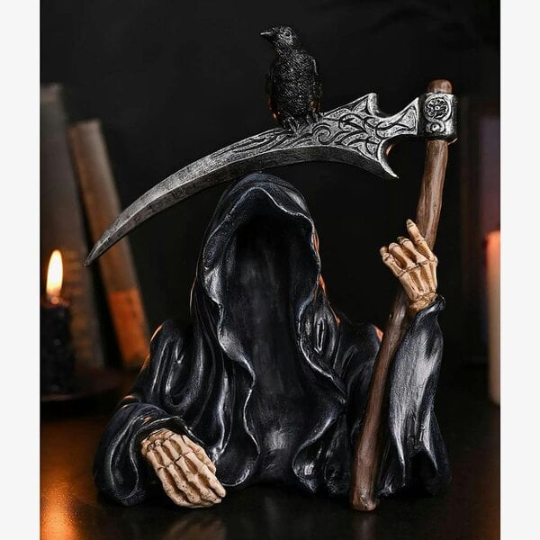 T. H. Baker Mystic Legends Grim Reaper Figurine 69691