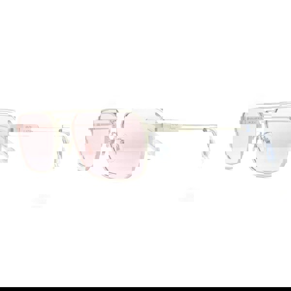 Police Sunglasses SPLA23 Lewis Hamilton 0579 Shiny Palladium Pink 57mm