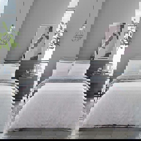 Smart Living Rex Duvet Cover and Pillowcase Set - Blush Pink