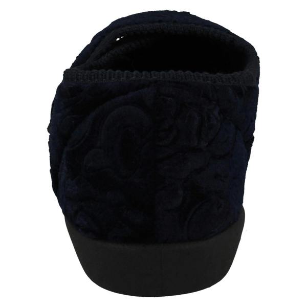 Jo & Joe Ladies Jo & Joe Embossed Floral Detailed Slippers Doreen