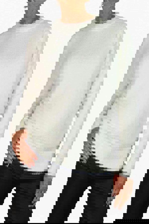 Paulo Due Women's Textured Crew Neck Jumper