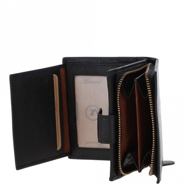 Ashwood Vintage Wash Leather Wallet Purse