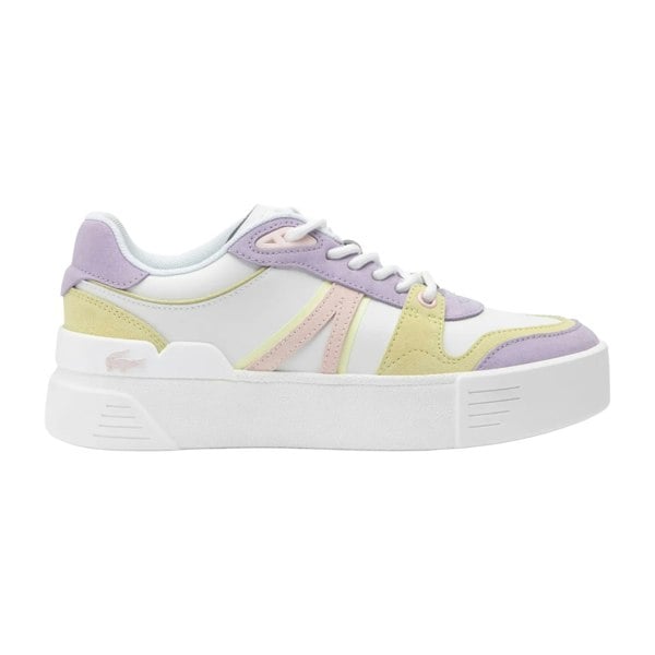 Lacoste Womens L002 Evo Trainers - White/Pink
