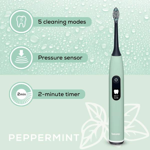 Beurer SC50 Sonic Toothbrush - Green