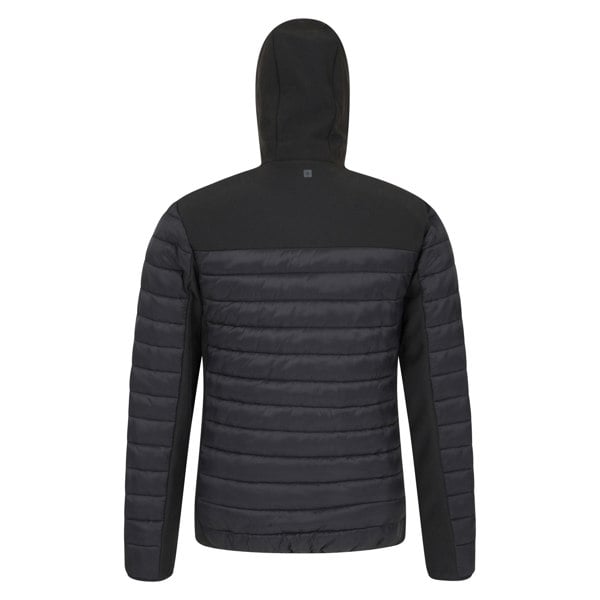 Mountain Warehouse Mens Turbine II Padded Soft Shell Jacket - Black