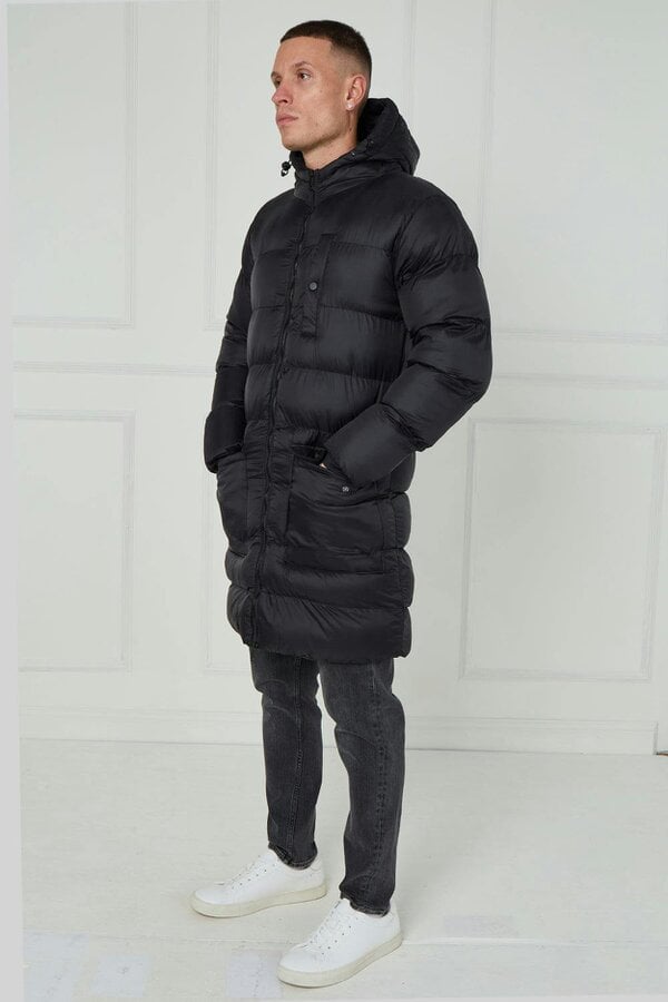 Men’s Longline Puffer Coat