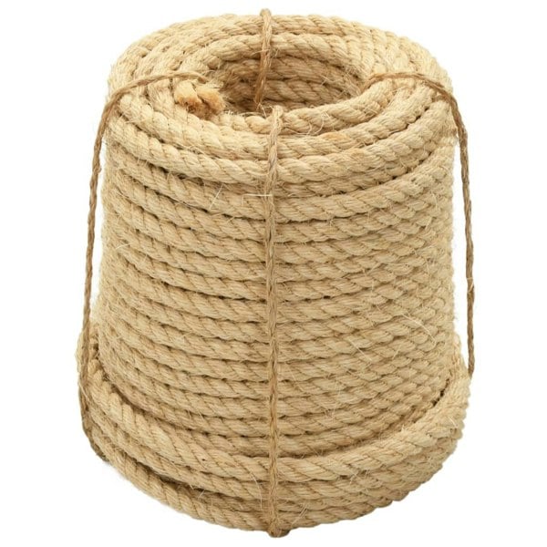 Berkfield Rope 100% Sisal 12 mm 100 m