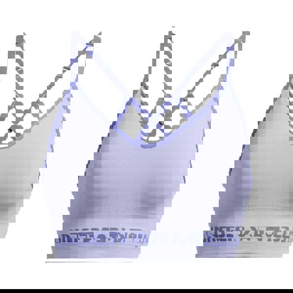 Under Armour Womens/Ladies Seamless Sports Bra - Purple - 