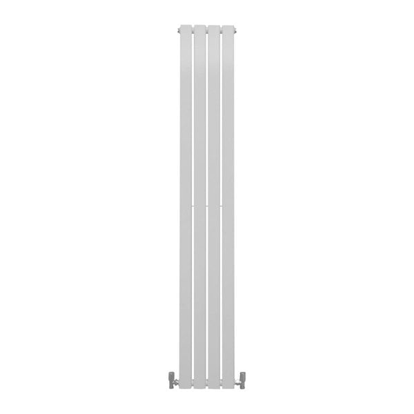 Designer Flat Panel Radiator - Gloss White (1800mm x 280mm)