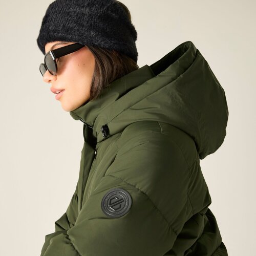 Dare 2B Womens/Ladies Lustre Padded Jacket - Dark Khaki