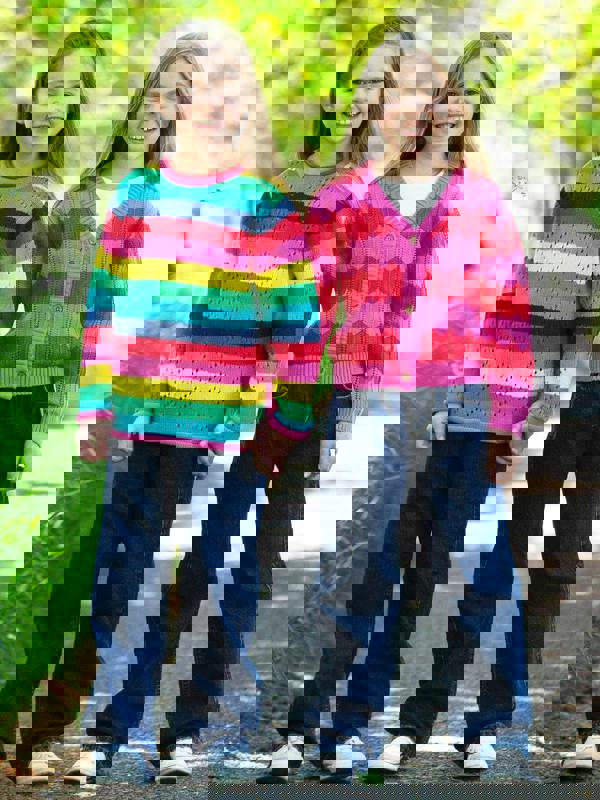 Kite Girls Organic Zigzag Cardi