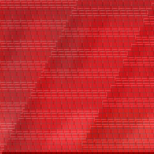 FX Lab MIRROR MAT 30X30CM RED 10mm Facets