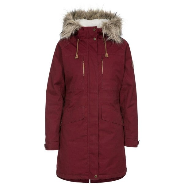 Trespass Women's Faithful Waterproof Jacket - Merlot