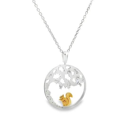 Reeves & Reeves Squirrel Nutkin Necklace