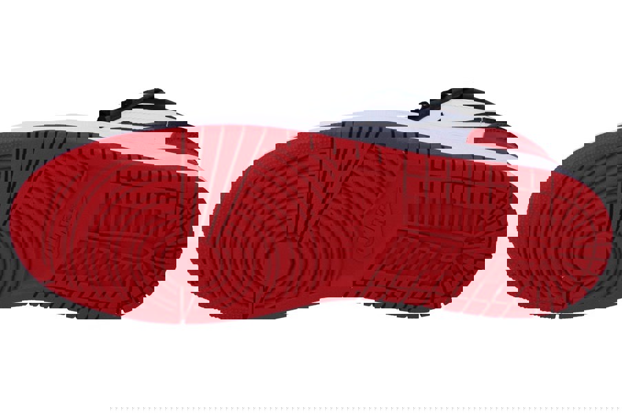 Nike Air Jordan 1 Low Mens Trainers 553558  161 - White Black Varsity Red White 161 - Photo 4