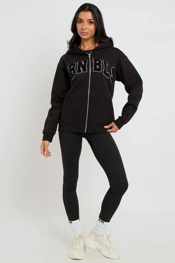 Urban Bliss Zip Through Hoodie