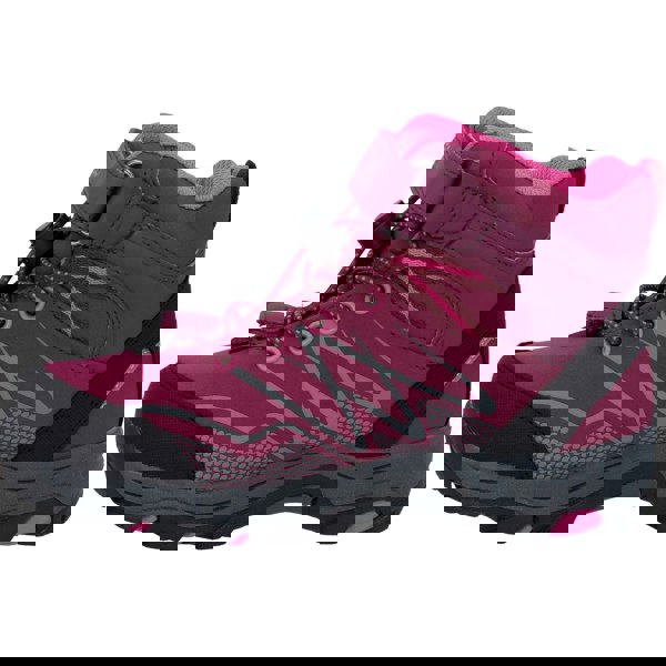 Hi-Tec Blackout Mid Polyester Soft Shell Girls's Dark Rose/Fuchsia Hiking Boots