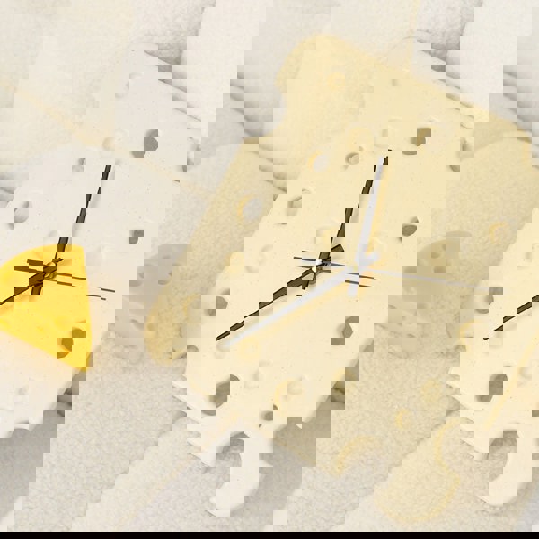 Cheese Style Clock, Square-Ritconcept-Rit Concept