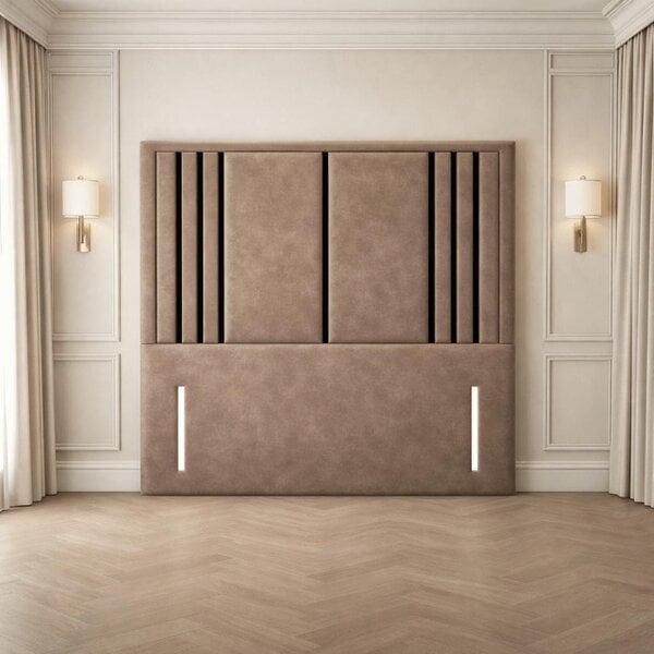 Great British Beds Valentina headboard with Contrast Border