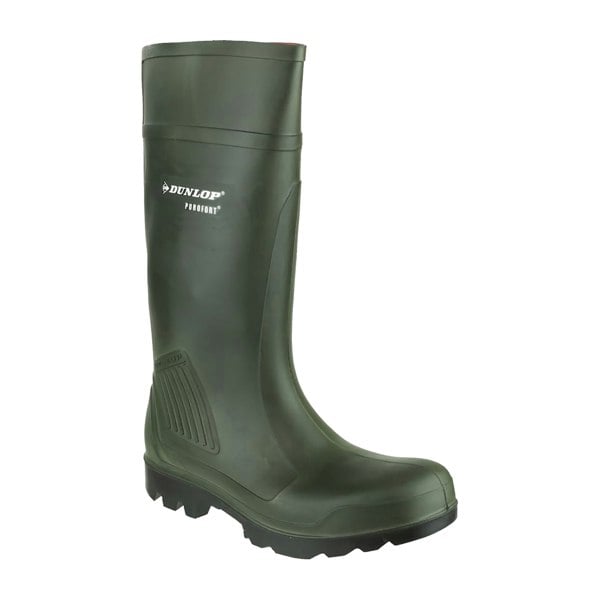 Dunlop Adults Unisex Purofort Professional Wellies - Green