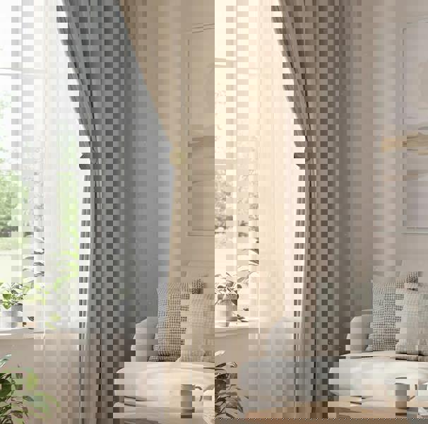 Anyhouz Anydrape 300cm Light Pawn High Quality Modern Velvet Blackout Curtains for Living Room Bedroom Dining Luxury Window Drape