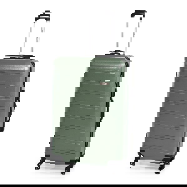 Pierre Cardin Voyager Hard Shell Lightweight Luggage 4 Wheel Durable Travel Suitcase