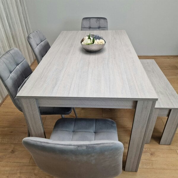 Kosy Koala Dining Table Set with 4 Chairs Dining Room, Kitchen table set of 4, and Bench
