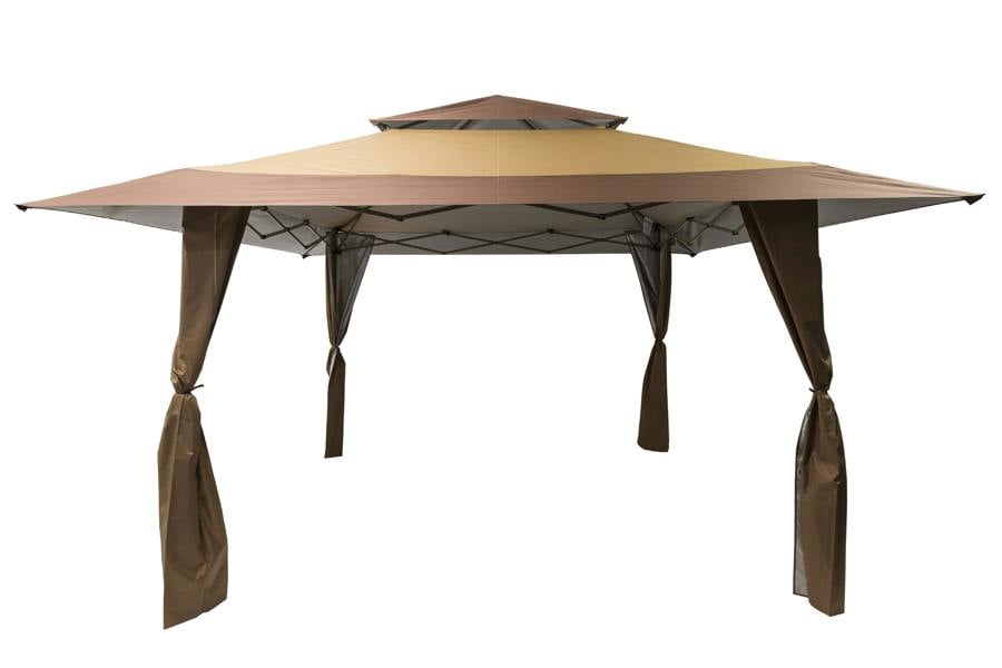 Norfolk Leisure Pop Up Gazebo Taupe 4x4