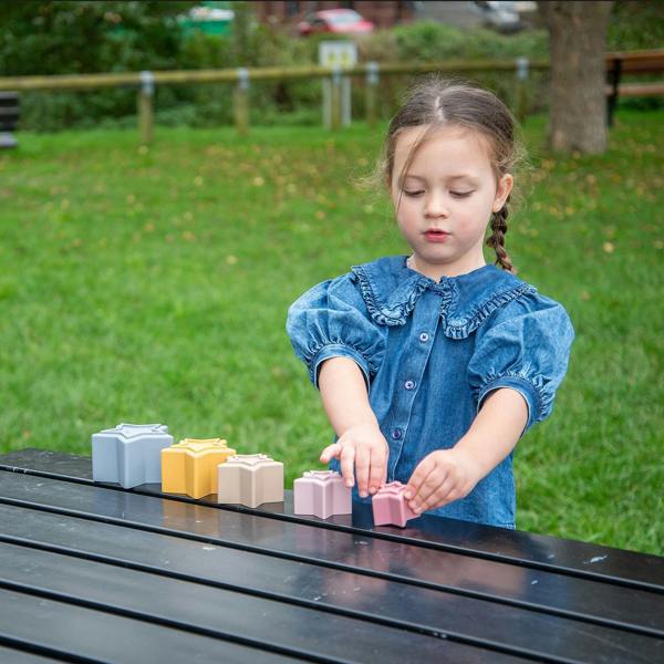 tickit SiliSoft® Star Stacking Cups (Earth)