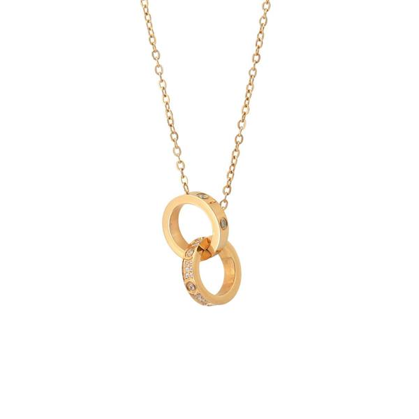 Say It With Locked In Forever Necklace - Yellow Gold