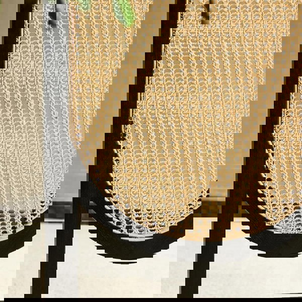 Cane Rattan Room Divider/ Screen, Oak-Weilai Concept-Weilai Concept