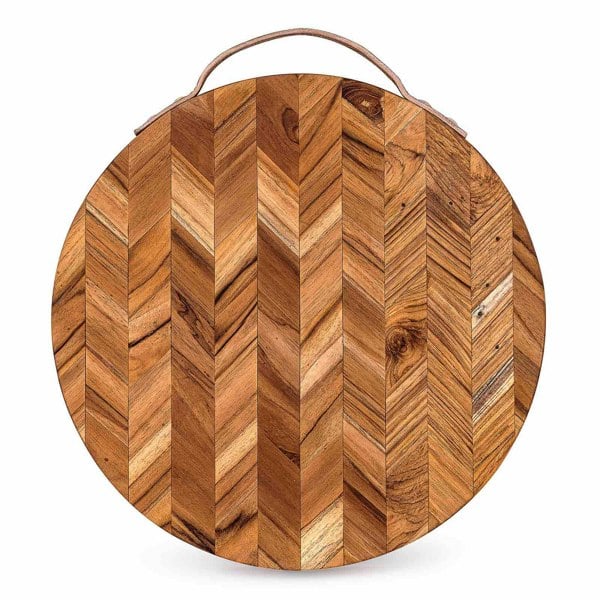 Paguro Herringbone Pattern Wooden Chopping Board