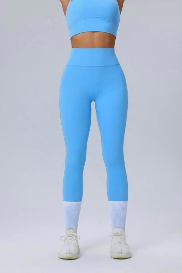 Anniou Sculpting Yoga Leggings - blue