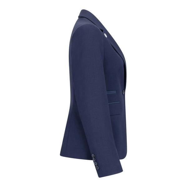 TruClothing Women's 3 Piece Tailored Fit Plain Navy Formal Office Suit